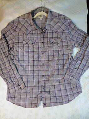 Moonshine men western dress shirt size XL